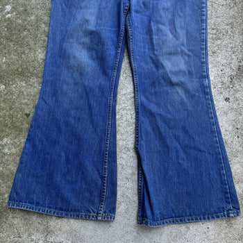 1970s LEVI'S 684 BIG BELL BOTTOM FLARE DENIM JEANS