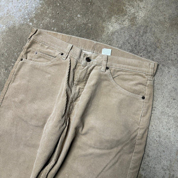 1990s Levi's 565 Baggy Loose Wide Leg Corduroy Pants