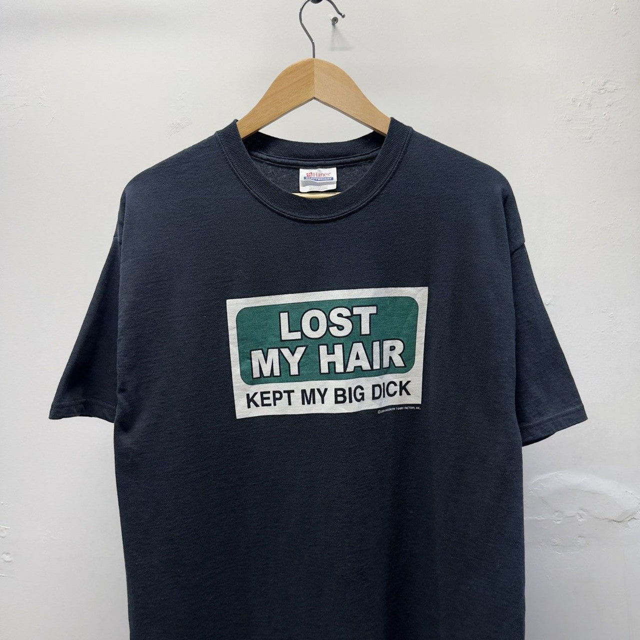 Vintage 2000 Lost My Hair Kept My Big Dick Tee