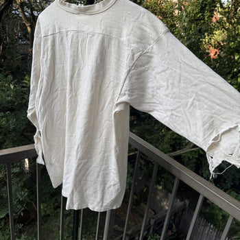 1970s Nike Block Logo Thrashed Faded Distressed Shirt Grunge