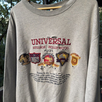 1990s Universal Studios Hollywood Thrashed Sweatshirt