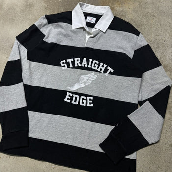 NOAH PRACTICE CLOTH STRAIGHT EDGE RUGBY SHIRT