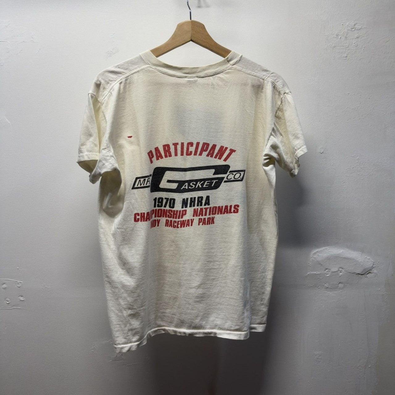 1970 Mr. Gasket NHRA Nationals Tee Faded