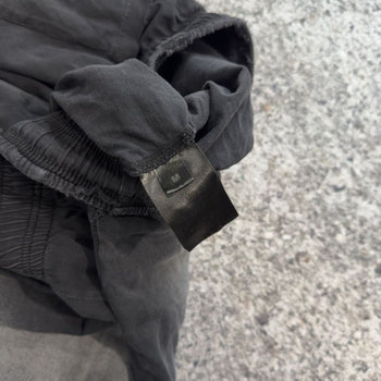 Vetements SS23 Runway Washed Black Double Layer Baggy Wide Leg Sweatpants