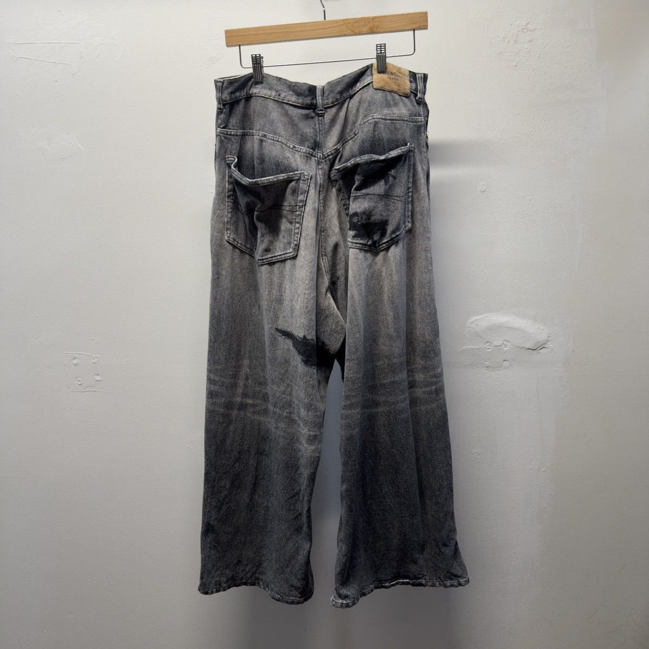 Balenciaga Winter 2021 Tromp L'oeil Sweatpants Black Demna
