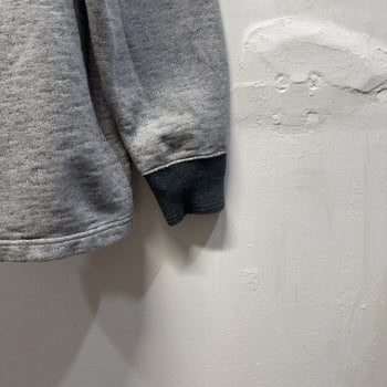 Vintage 2000s RRL Grey Henley Sweatshirt Faded