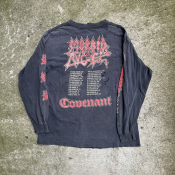 1990s MORBID ANGEL THRASHED COVENANT LONGSLEEVE TEE