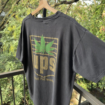 1990s Faded UPS United Pot Smokers Tee