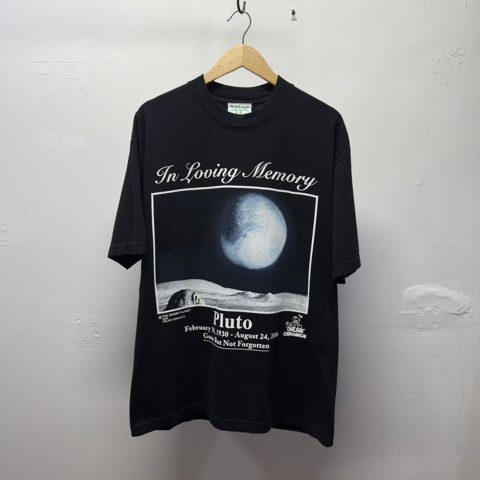 Online Ceramics In Loving Memory Pluto Tee