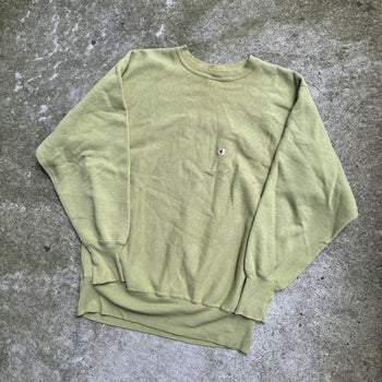 1990s CHAMPION REVERSE WEAVE CREWNECK SWEATSHIRT GREEN