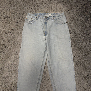 Vaqueros Levi's 560 de corte holgado, cónicos, lavado claro y descolorido, de los años 90