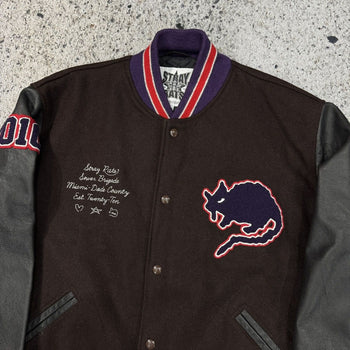 STRAY RATS 10 YEAR ANNIVERSARY VARSITY JACKET