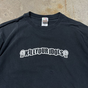 2000s KILL YOUR IDOLS CAN’T TAKE MY PRIDE EUROPE TEE FADED