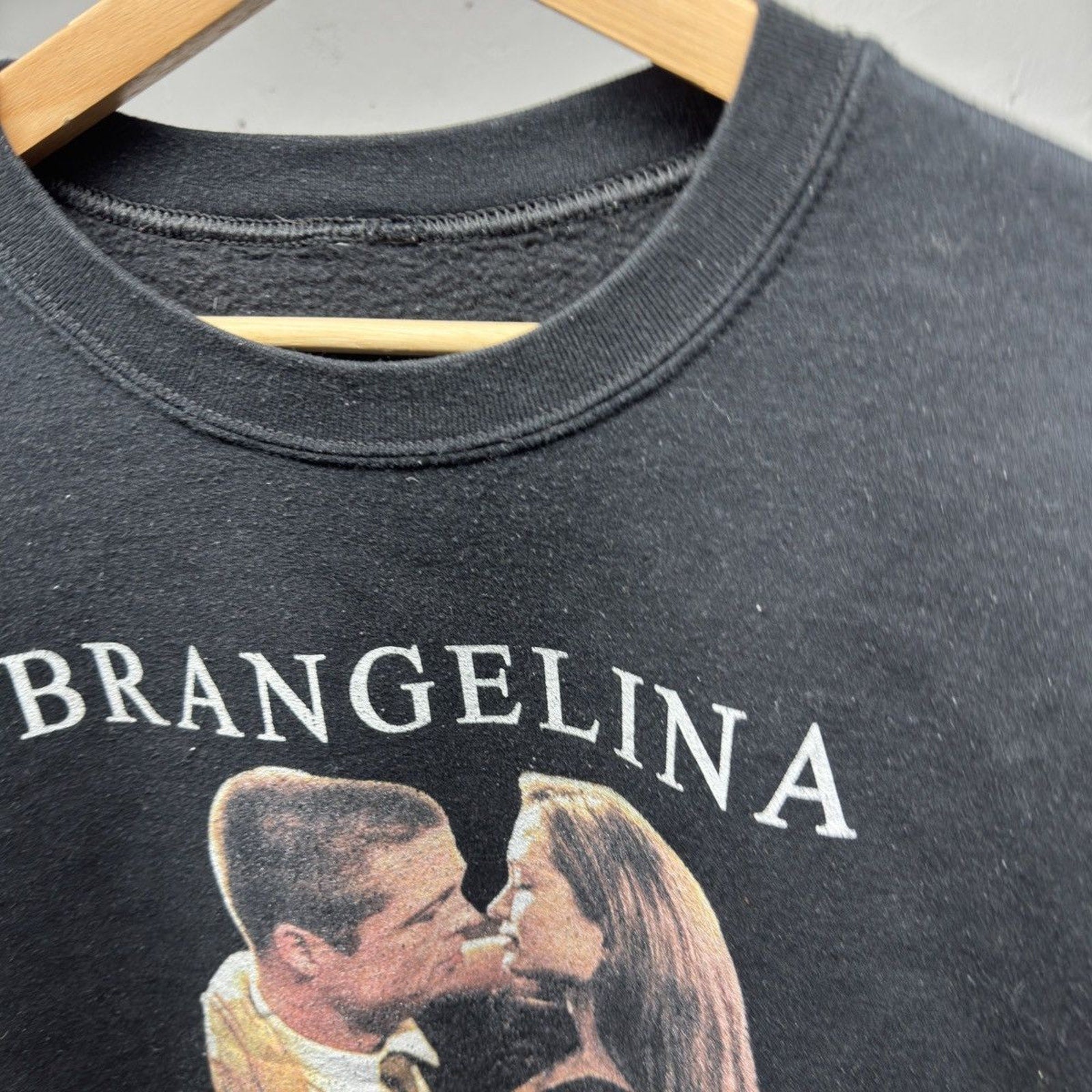 Praying Brangelina Faded Sweatshirt
