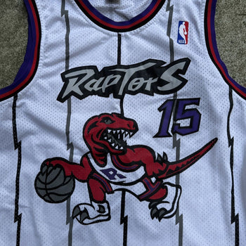 2000S NIKE VINCE CARTER RAPTORS JERSEY WHITE