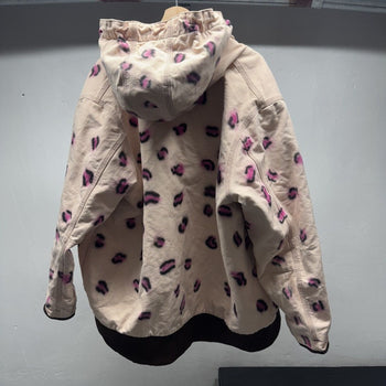 Carhartt Custom Leopard Print Heavyweight Work Jacket