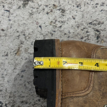 1990s Vasque Steel Toe Vibram Hiking Boots