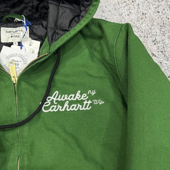 Awake NY Carhartt WIP Embroidered Hooded Work Jacket