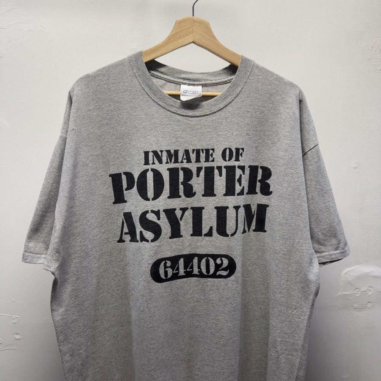 Vintage 2000s Asylum Inmate Tee