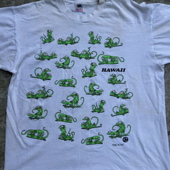 1990s LIZARD SEX HAWAII TEE