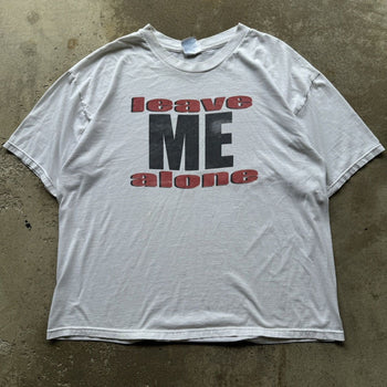 1990s THRASHED LEAVE ME ALONE FADED TEE