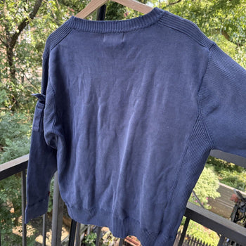 2000s Thrashed Faded Levi’s Ribbed Shirt Sweatshirt