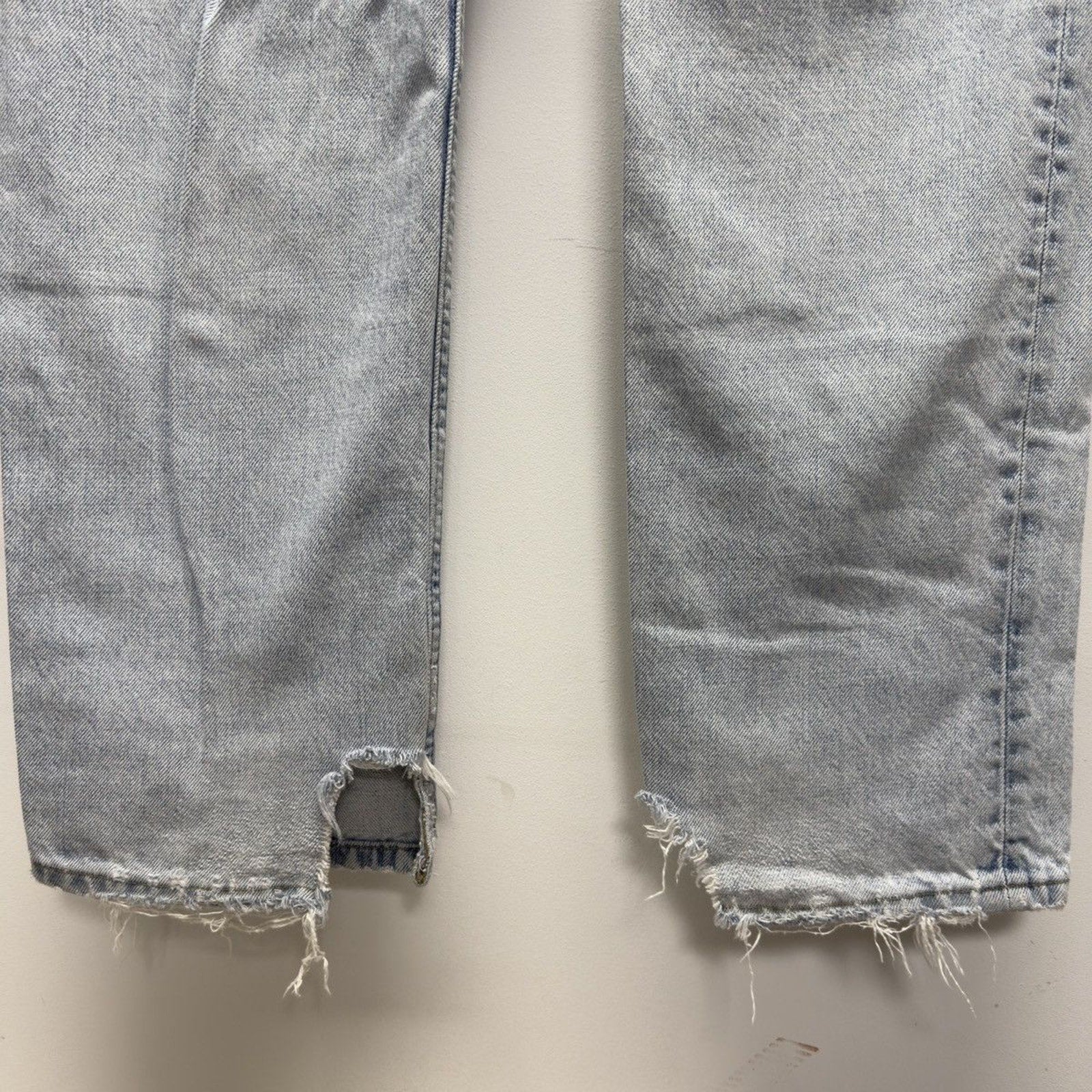 Helmut Lang Archive Distressed Fringe Jeans Italy