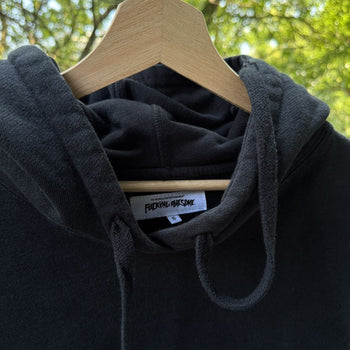 Fucking Awesome Black Embroidered Hoodie