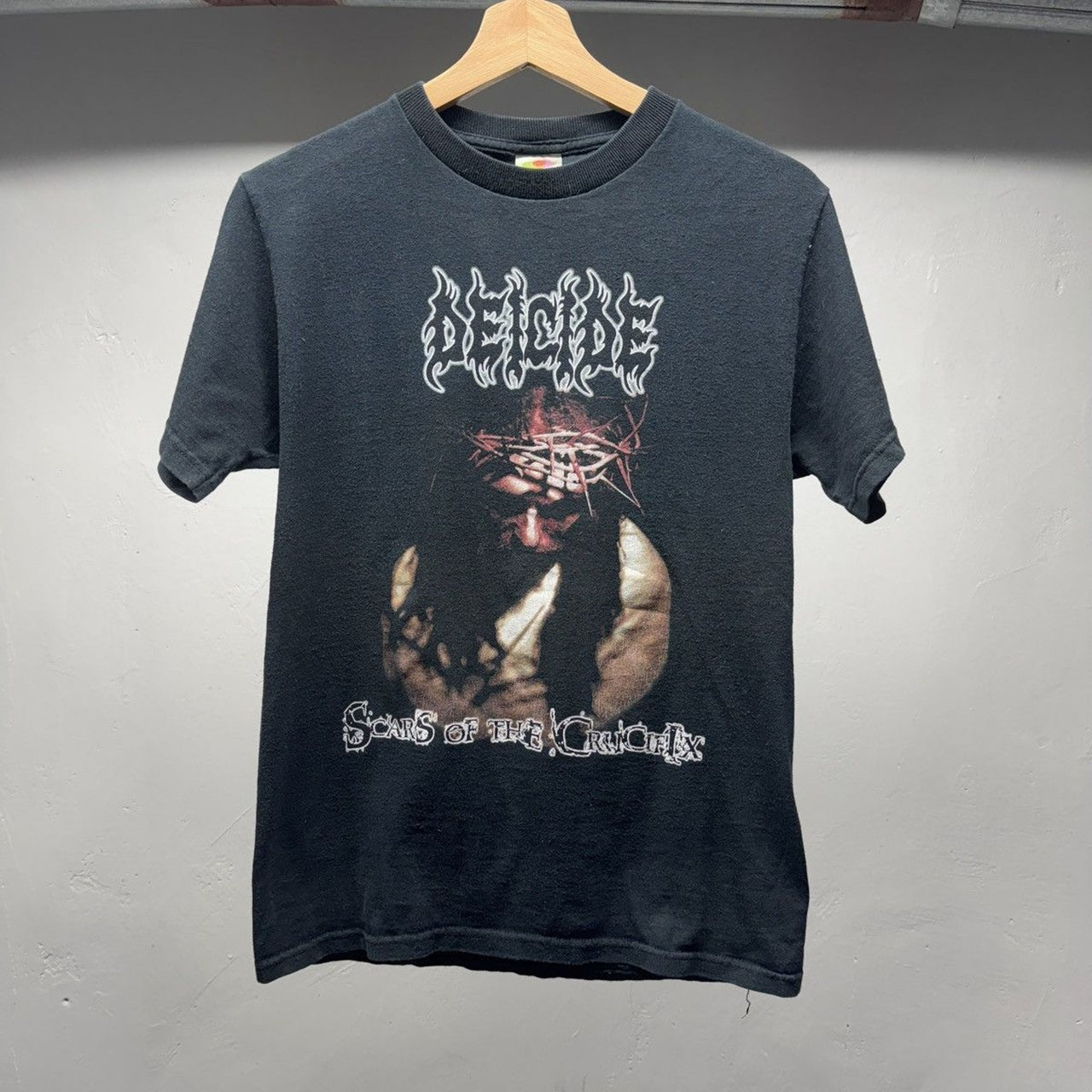2004 Deicide Scars of the Crucifix Tour Tee