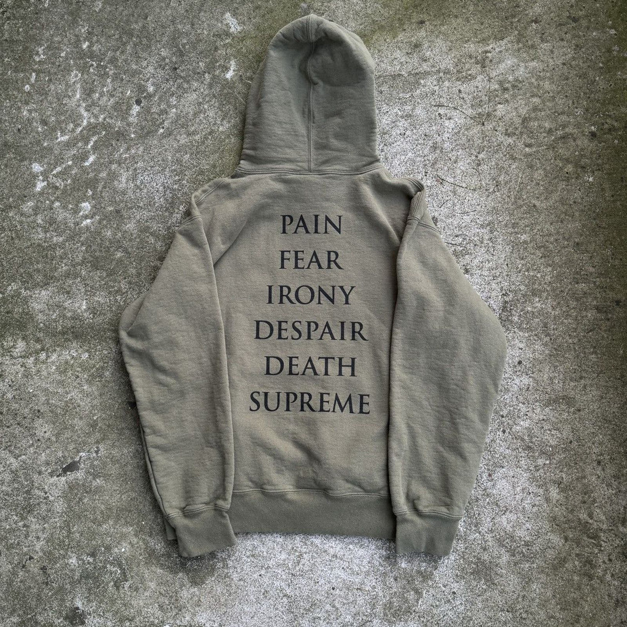 SUPREME FW21 THE CROW HOODED SWEATSHIRT