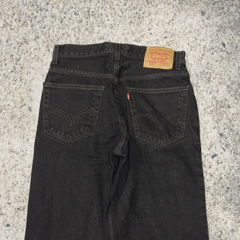 2000s Levi’s 505 Black Straight Denim Jeans