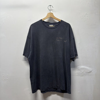 1990s Assault Rifle Gun Peace Faded Tee