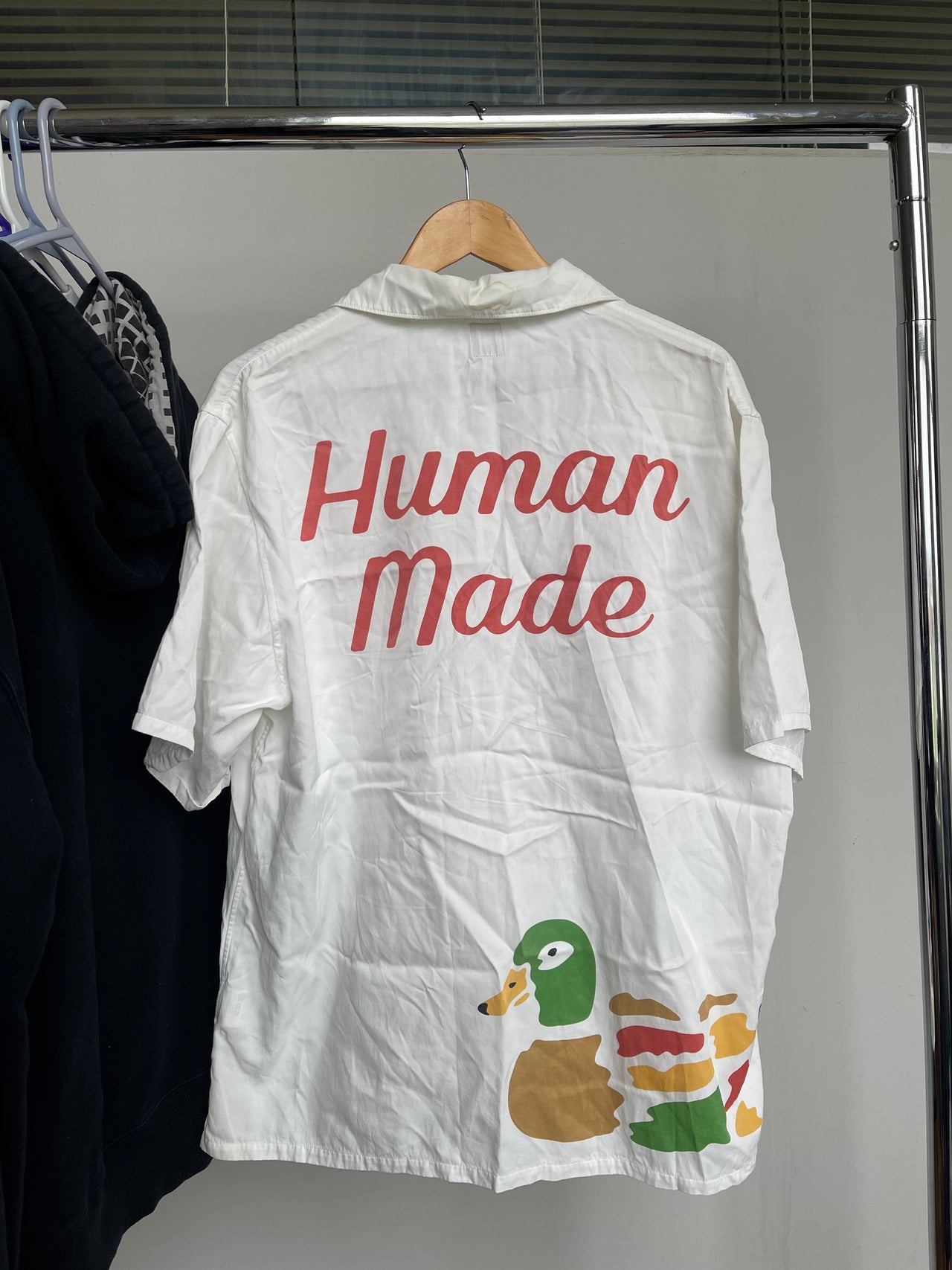 ヒューマンメイド アロハダックシャツ