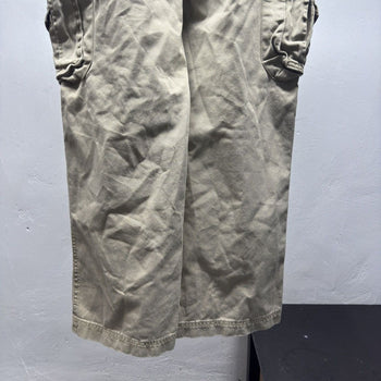 2000s Y2K Union Bay Faded Beige Cargo Pants