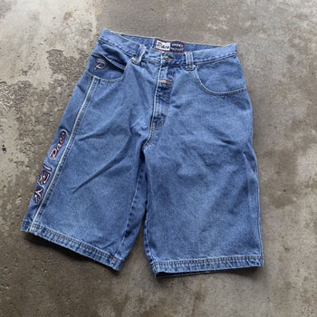 1990S Y2K PACO JEANS BAGGY SKATER DENIM JEAN SHORTS JORTS