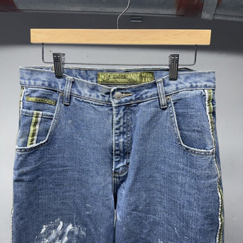 1990s Y2K Women's Baggy Wide Leg Skater Jeans