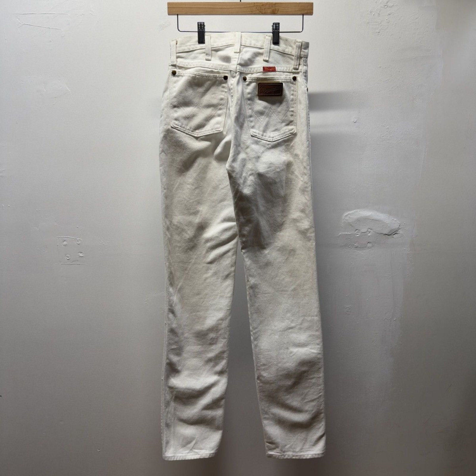 1980s Wrangler White Denim Jeans Women's