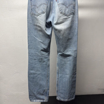 1990s Levi's 501 Faded Distressed Jeans - Made in USA