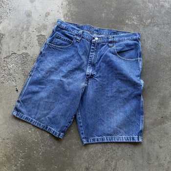 2000s WRANGLER FADED BAGGY DENIM JEAN SHORTS JORTS