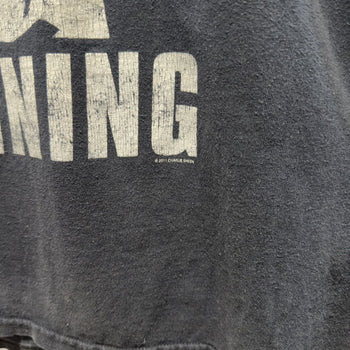 2011 Charlie Sheen Winning Tee Faded Distressed