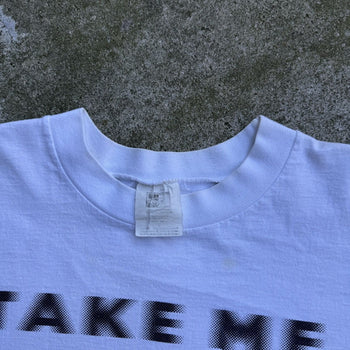 1990S TAKE ME DRUNK I'M HOME TEE