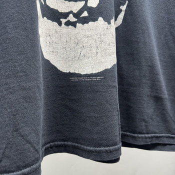 2002 Faded Misfits Crimson Skull Tee