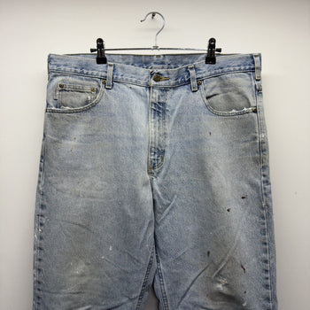 Vintage 2000s Carhartt Faded Distressed Painter Jeans