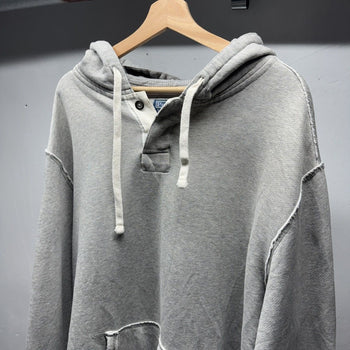 2000s Polo Ralph Lauren Faded Henley Hoodie
