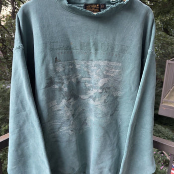 1990s Eddie Bauer Thrashed Sweatshirt