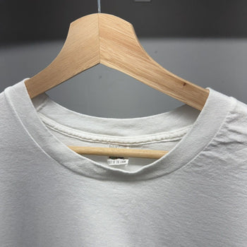 1990s Faded Blank White Tee