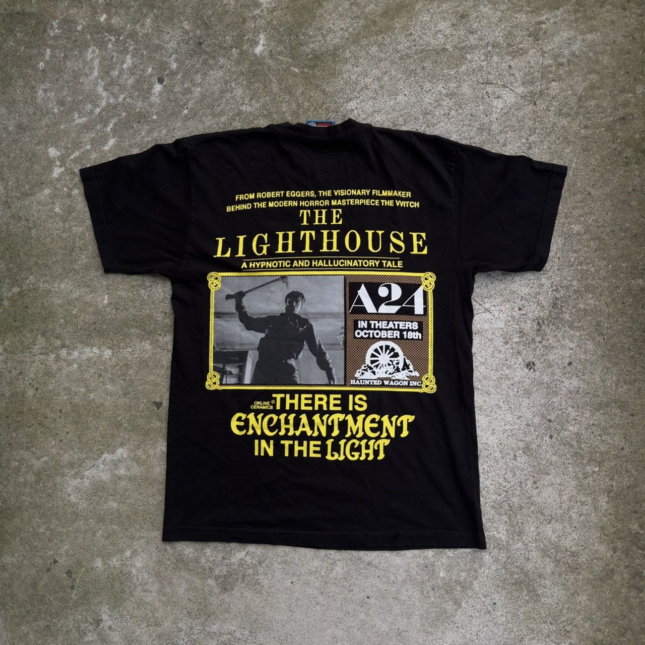 A24 ONLINE CERAMICS THE LIGHTHOUSE MOVIE TEE