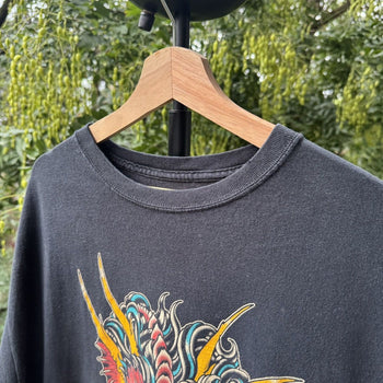 2000s Faded Tattoo Art Tee