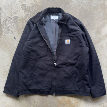 CARHARTT WIP BLANKET LINED DETROIT JACKET BLACK