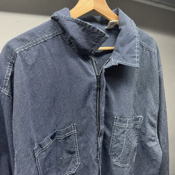 2000s Gap Workwear Zip Railroad Chore Coat